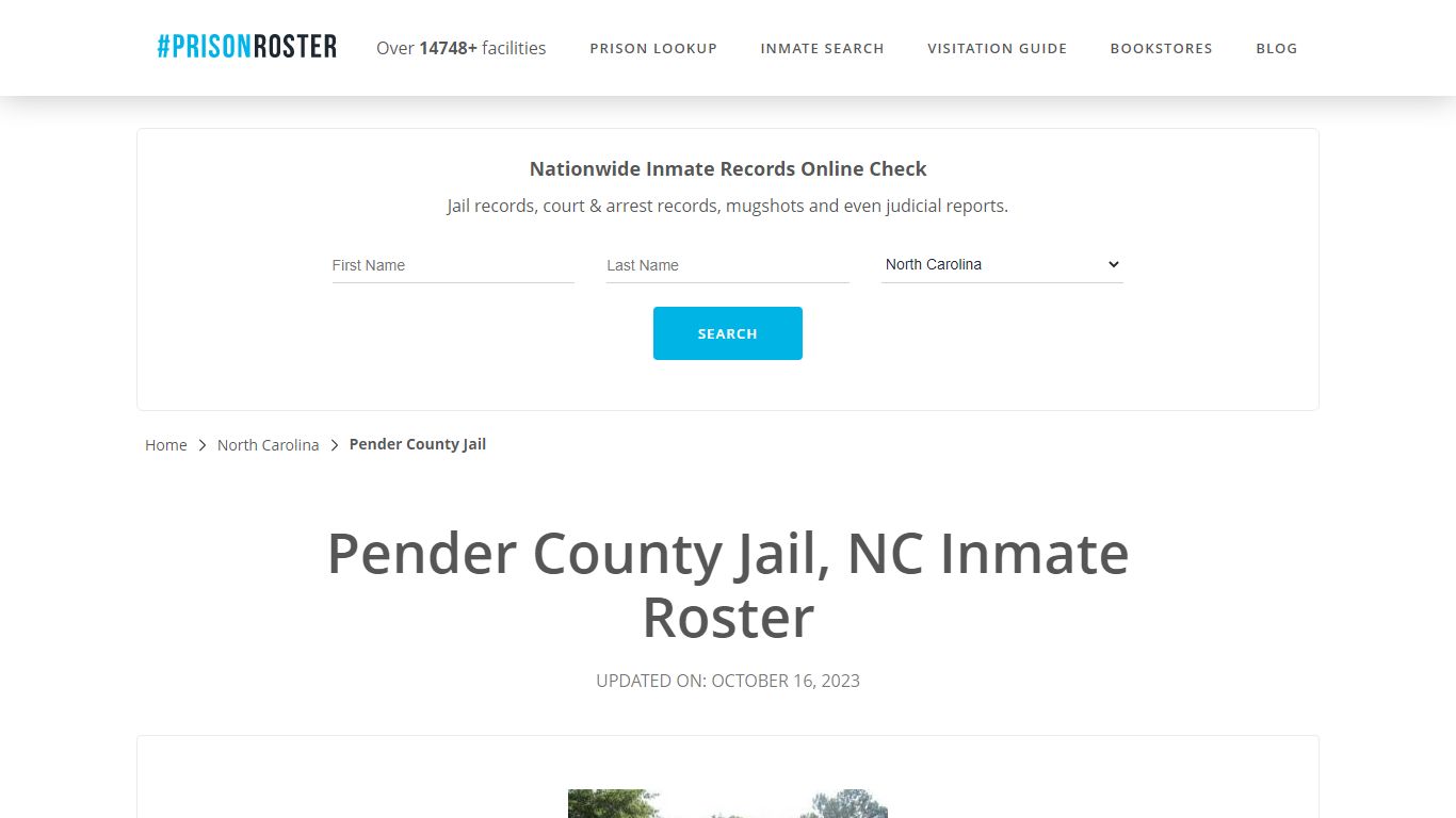 Pender County Jail, NC Inmate Roster - Prisonroster